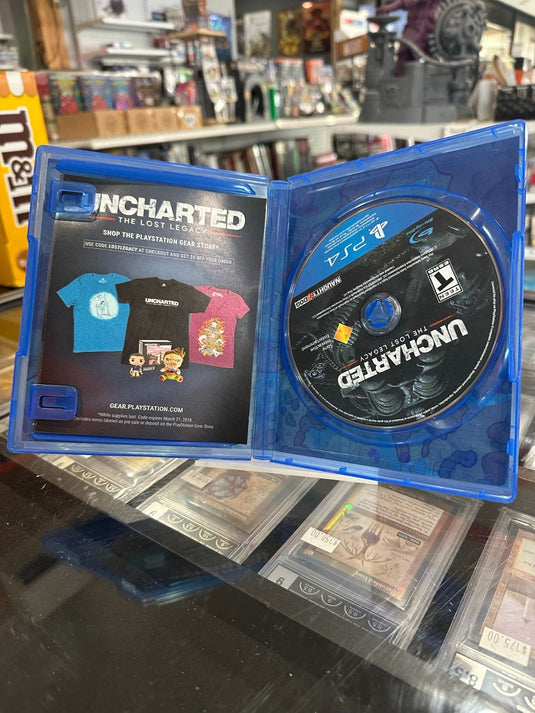 Uncharted Lost Legacy - Sony PlayStation 4 Tested Works PS4 Game Good Condition - Cobbco