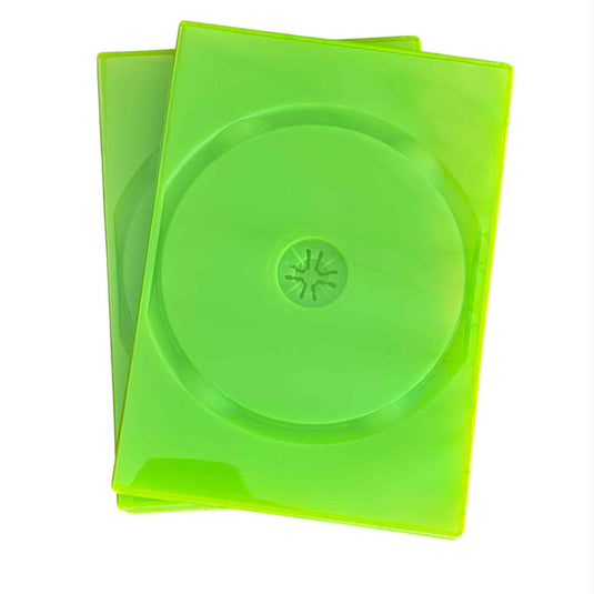 Replacement Case for OG Xbox, Video Games, DVD, Blu - Ray Disc, CD - Opaque Green - Cobbco
