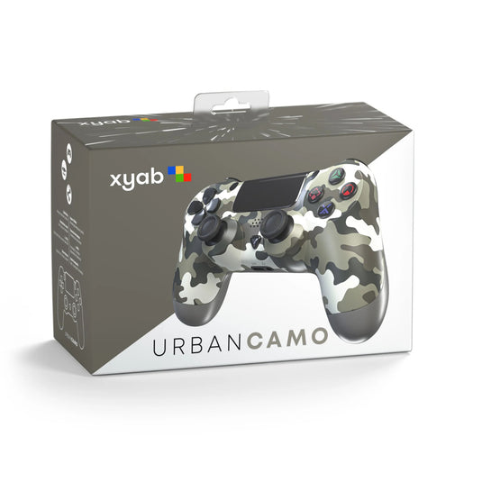 XYAB - Wireless Controller for PS4 with Touchpad, Vibration - Reactive - Camo - Cobbco