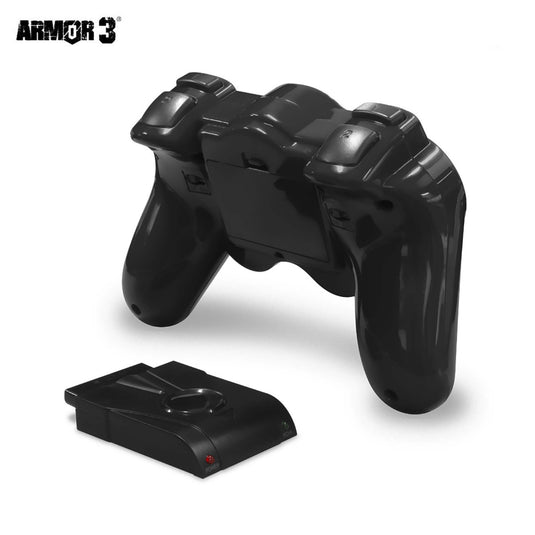 Armor 3 Nurange Wireless Controller for Playstation 2 PS2 - Black