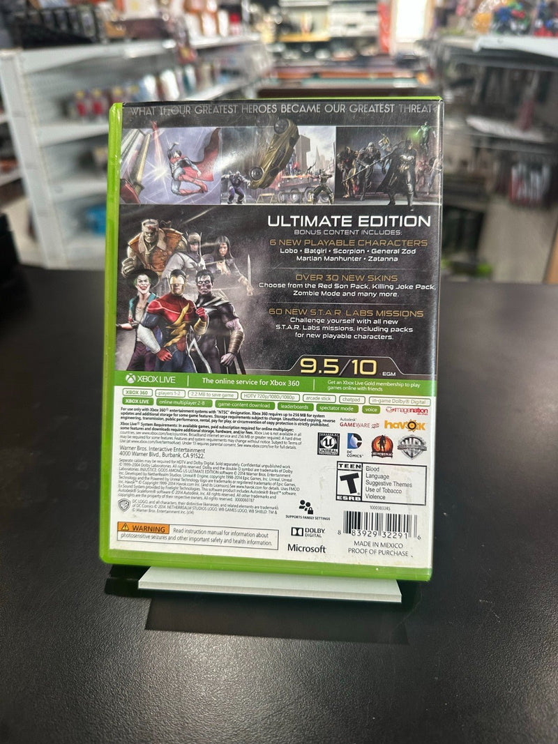 Load image into Gallery viewer, Injustice Gods Among Us Ultimate Edition Xbox 360 - No Manual - Good Condition - Cobbco
