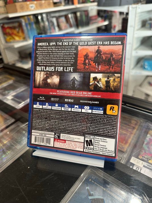 Red Dead Redemption 2 - PS4 - Sony PlayStation 4 CIB - Good Condition - Cobbco