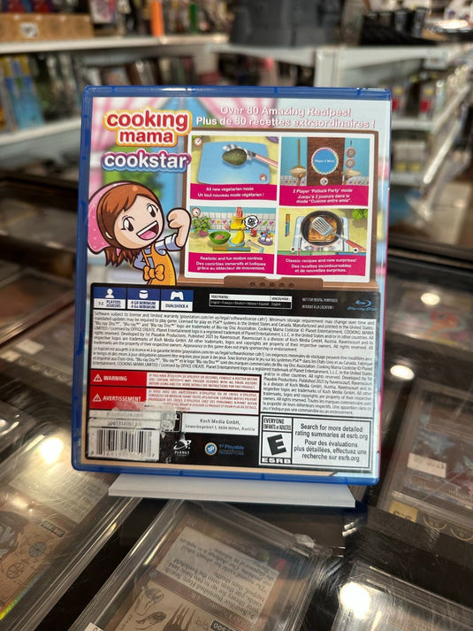 Cooking Mama Cookstar Playstion 4 - No Manual - Good Condition - Ps4 - Cobbco