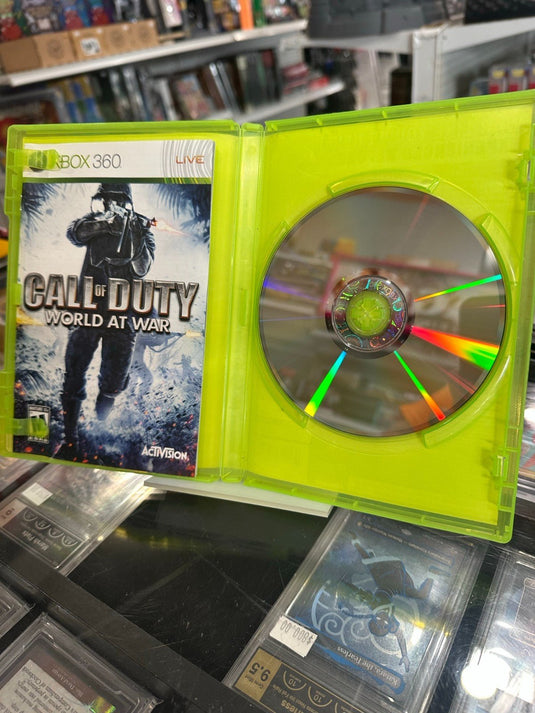 Call of Duty: World at War Microsoft Xbox 360 CIB Complete - Good Condition - Cobbco
