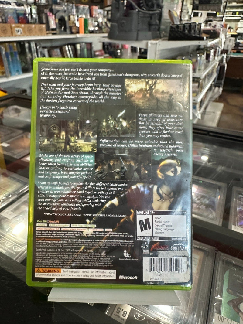 Load image into Gallery viewer, Two Worlds II (Microsoft Xbox 360, 2011) Acceptable Condition - Cobbco
