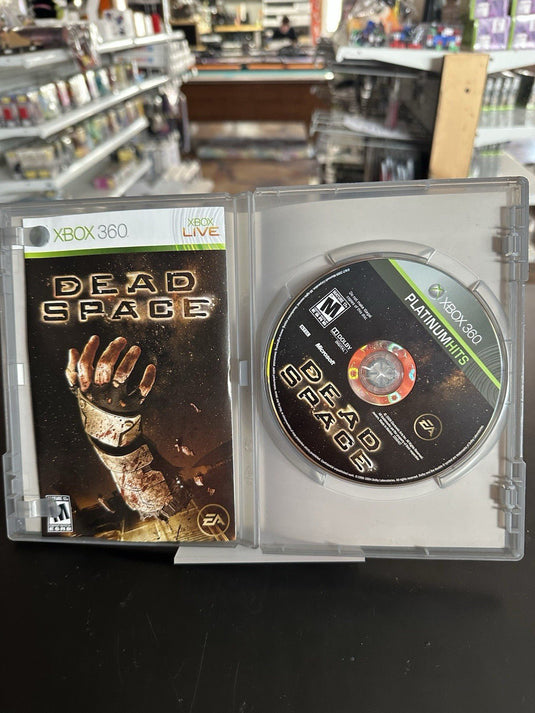 Dead Space Xbox 360 Platimnum Hits Complete CIB Good Condition - Cobbco