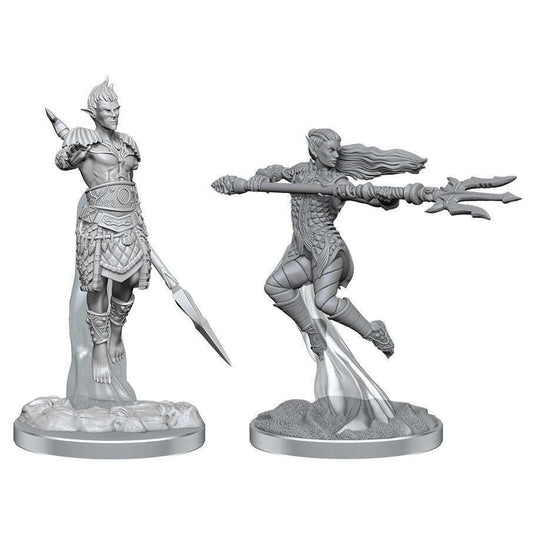 WizKids D&D Nolzur's Marvelous Miniatures: Sea Elf Fighters