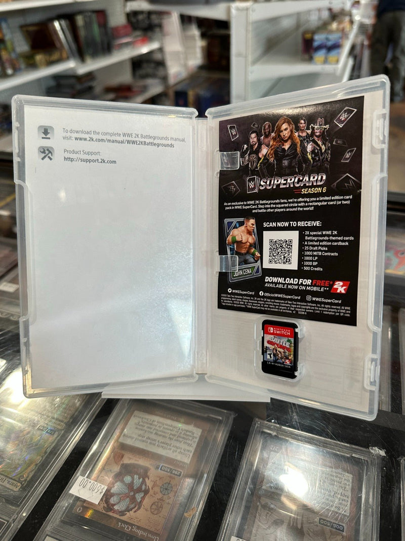 Load image into Gallery viewer, WWE 2K Battlegrounds Nintendo Switch Game w/Case - Good Condition - Cobbco
