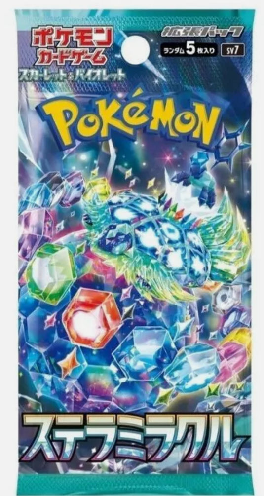 Pokemon Stellar Miracle SV7 Japanese Sealed Booster Pack