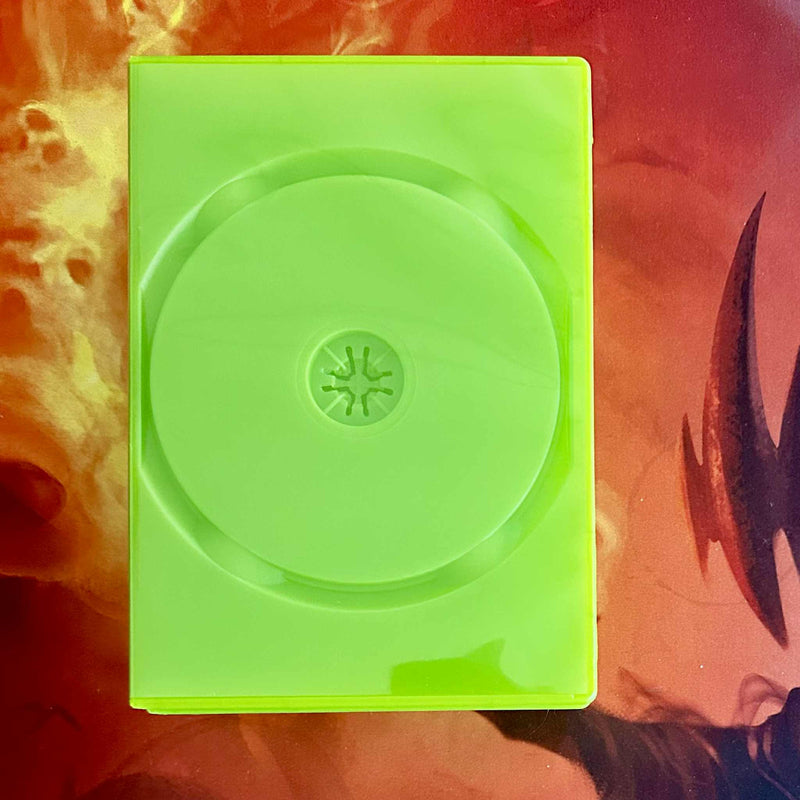 Load image into Gallery viewer, Replacement Case for OG Xbox, Video Games, DVD, Blu - Ray Disc, CD - Opaque Green - Cobbco
