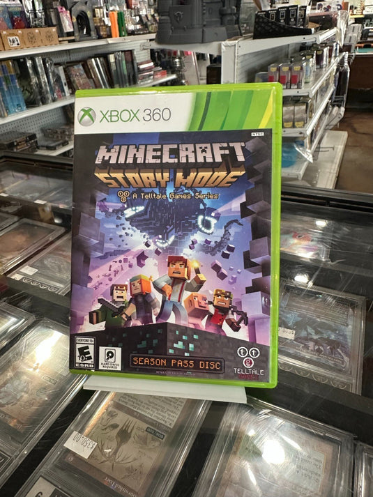 Minecraft: Story Mode Season Pass Disc ( Xbox 360, 2015) No Manual - Acceptable - Cobbco