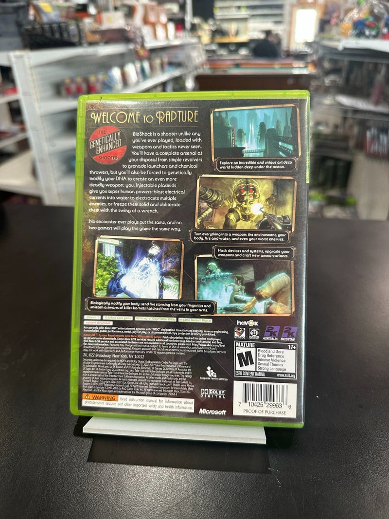 Load image into Gallery viewer, Bioshock (Microsoft Xbox 360, 2007) CIB, Tested, Good Condition - Cobbco
