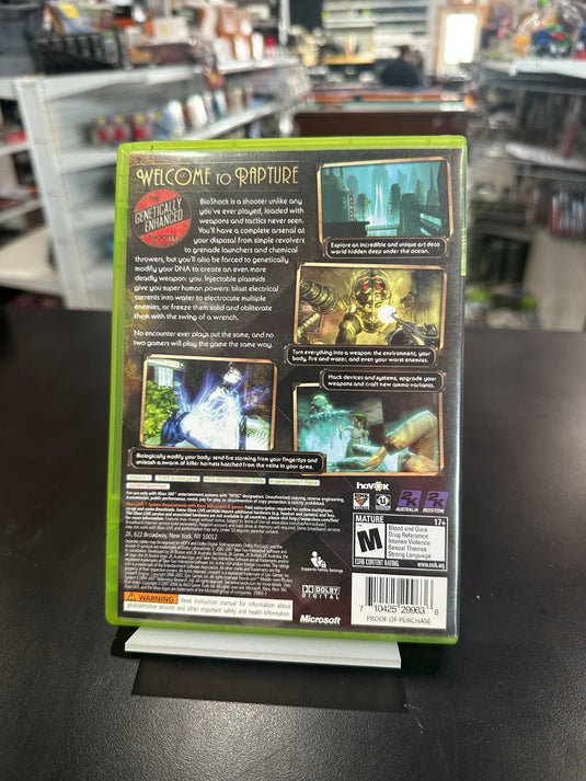 Bioshock (Microsoft Xbox 360, 2007) CIB, Tested, Good Condition - Cobbco