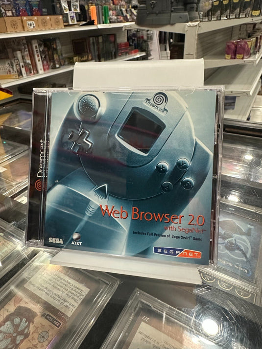 Web Browser 2.0 (Sega Dreamcast) CIB, Good Condition - Cobbco