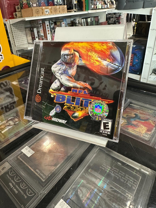 Sega Dreamcast NFL Blitz 2001 - CIB - Good Condition - Cobbco