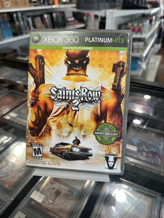 Microsoft Xbox 360 Saints Row 2 CIB 2008 with Manual - Good Condition - Cobbco