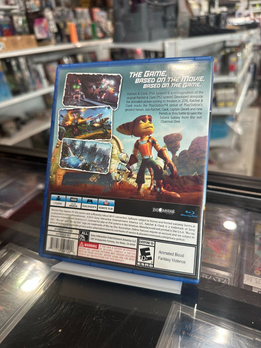 Ratchet and Clank (PS4) - PlayStation 4 - No Manuals - Good Condition - Cobbco