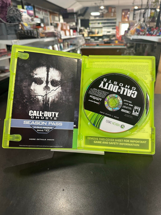 Call of Duty: Ghosts (Xbox 360, 2013) CIB - Tested - Good Condition - Cobbco
