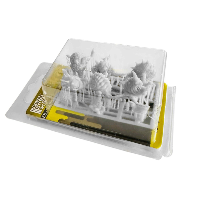 Load image into Gallery viewer, Green Stuff World Squig Herd Set (6) for Wargaming - Resin - 40k - Miniatures
