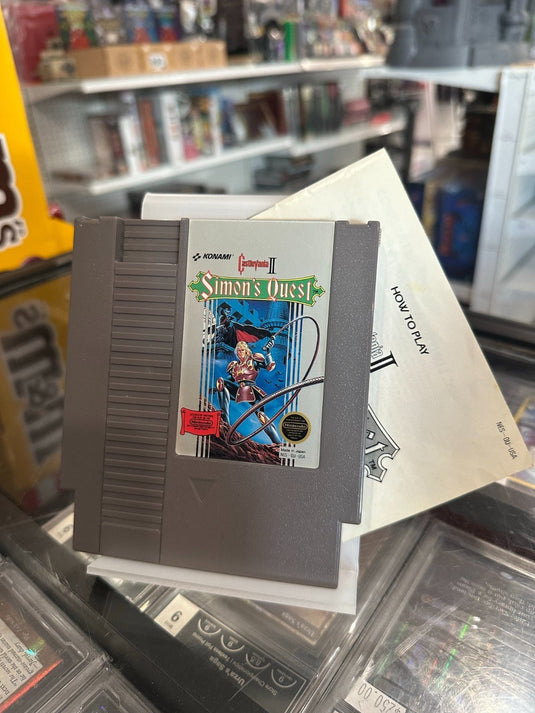 Castlevania II: Simon's Quest (Nintendo Entertainment System, 1988) & Manual NES