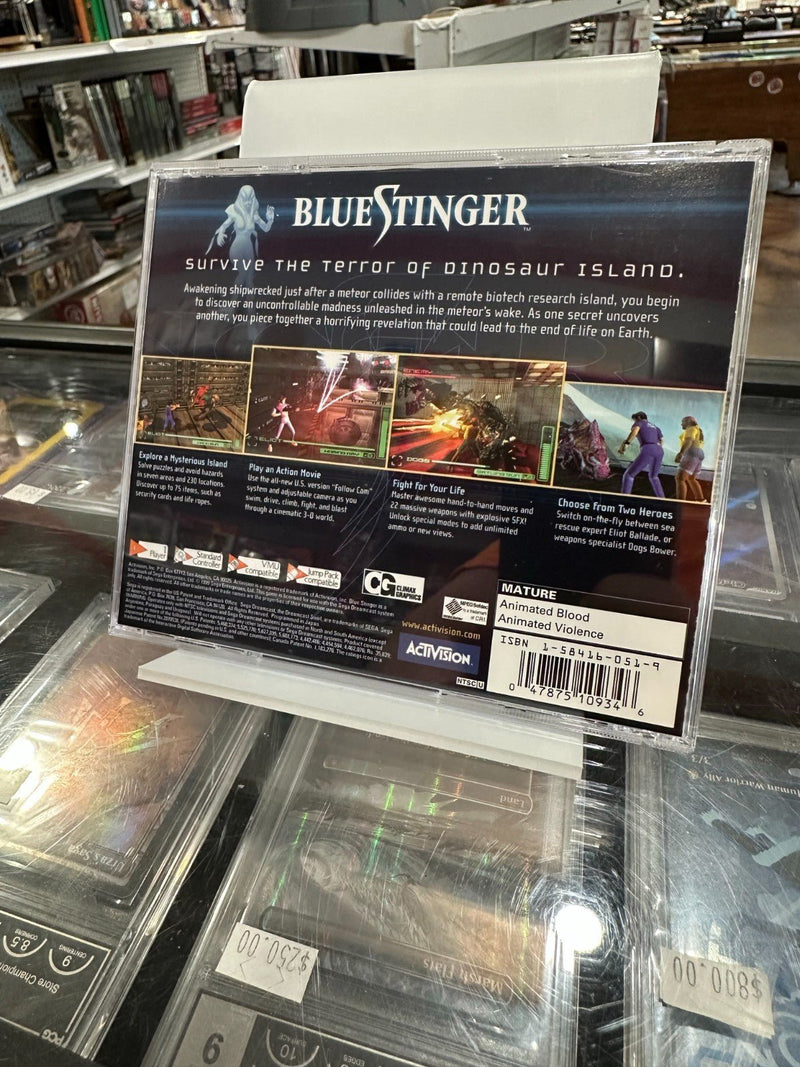 Load image into Gallery viewer, Blue Stinger (Sega Dreamcast, 1999) CIB - Good Condition - Cobbco
