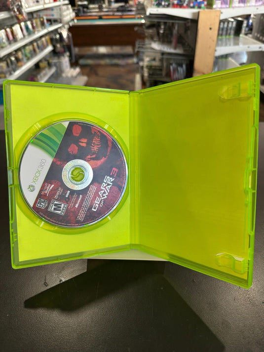 Gears of War 3 (Xbox 360) No Manual Tested Good Condition - Cobbco