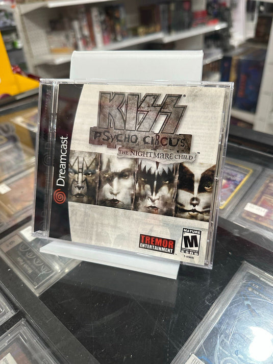 Kiss Psycho Circus: The Nightmare Child Sega Dreamcast CIB - Good Condition - Cobbco