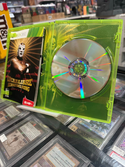 Lucha Libre AAA: Heroes del Ring (Xbox 360, 2010) Complete CIB Good Condition - Cobbco