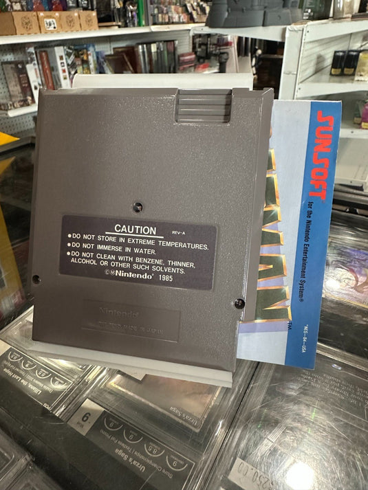 Batman (1989) Sunsoft Nintendo Game - NES - Game and Manual - Good Condition - Cobbco