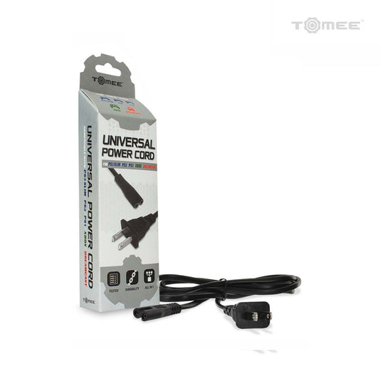 Playstation 4,  PS3 Slim,  PS2, PS1, Xbox, Dreamcast, Universal Power Cord