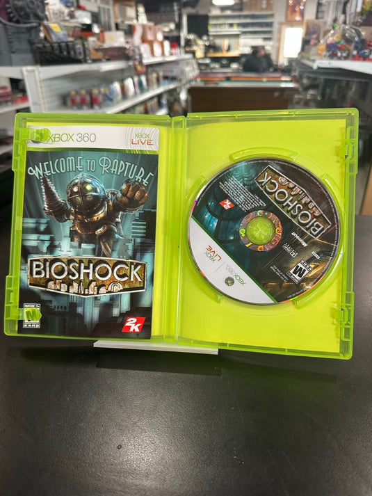 Bioshock (Microsoft Xbox 360, 2007) CIB, Tested, Good Condition - Cobbco