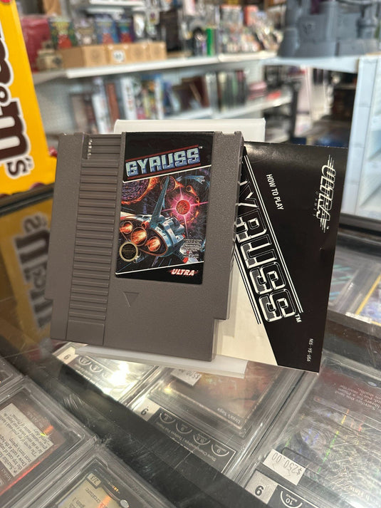 Gyruss Nintendo Entertainment System NES - with Manual - Good Condition