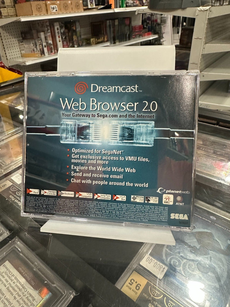 Load image into Gallery viewer, Web Browser 2.0 (Sega Dreamcast) CIB, Good Condition - Cobbco
