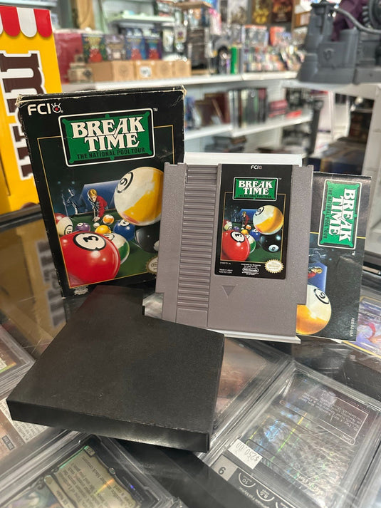 Break Time: The National Pool Tour (Nintendo 1993) NES - Completed CIB