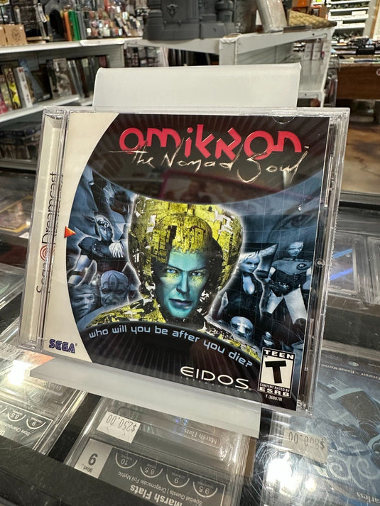 Omikron: The Nomad Soul (Sega Dreamcast, 2000) Complete CIB Good Condition - Cobbco