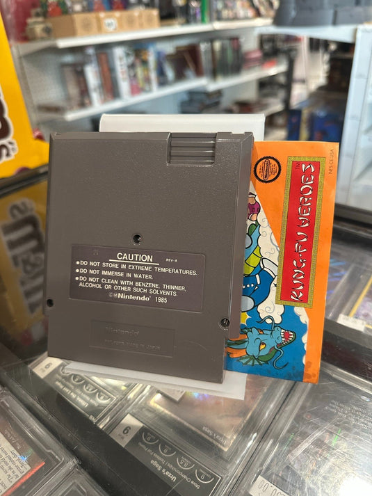KUNG-FU HEROES Nintendo NES Game - with Manual - Acceptable Condition