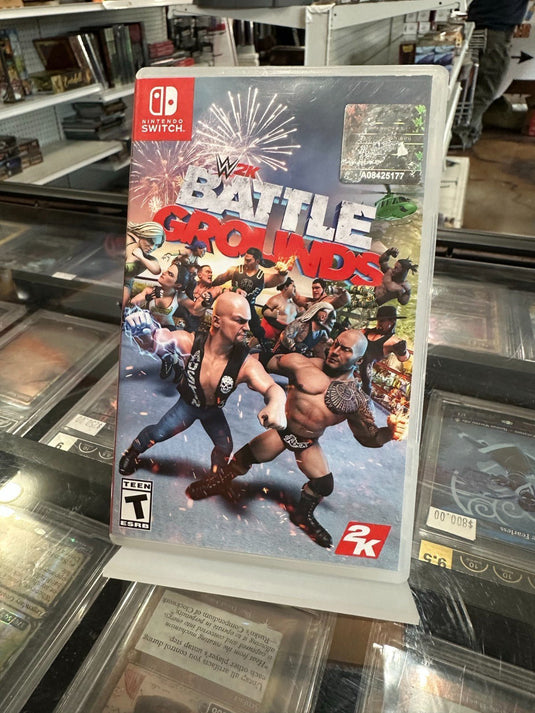 WWE 2K Battlegrounds Nintendo Switch Game w/Case - Good Condition