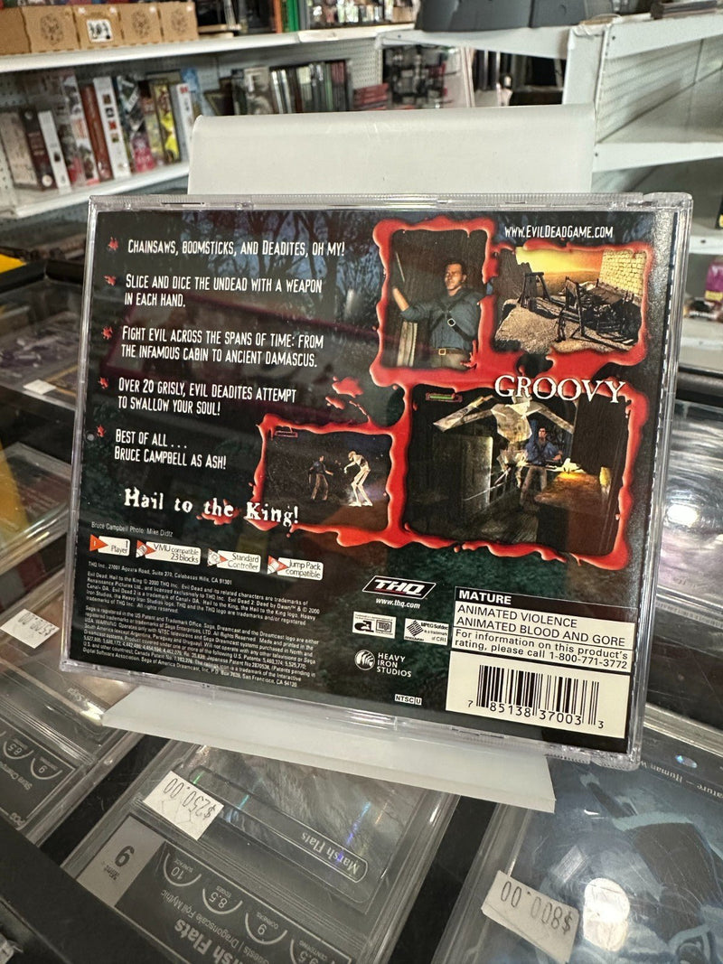 Load image into Gallery viewer, Evil Dead: Hail to the King (Sega Dreamcast, 2000) CIB Good Condition - Cobbco
