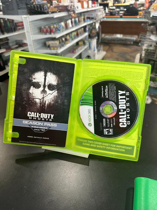 Call of Duty: Ghosts (Xbox 360, 2013) CIB - Tested - Good Condition - Compact - Cobbco