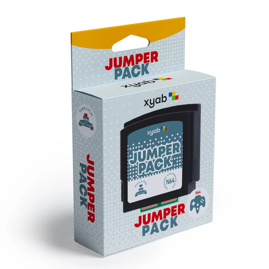 XYAB Jumper Pak for Nintendo 64 Console – Memory Expansion Insert Pack Brand New - Cobbco