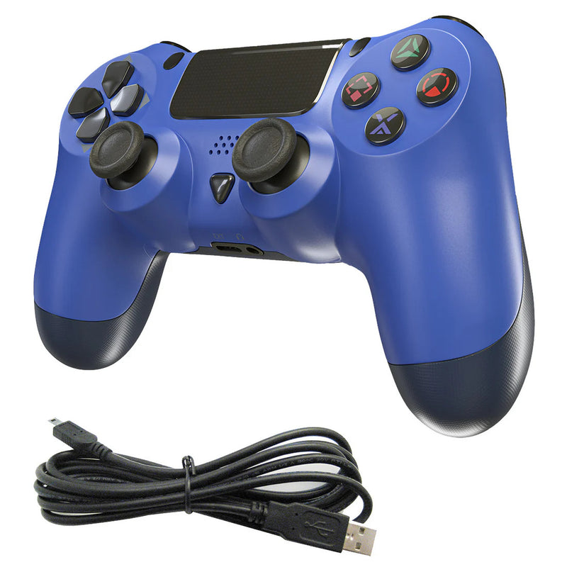 Load image into Gallery viewer, XYAB - Wireless Controller for PS4 with Touchpad, Vibration - Reactive - Blue
