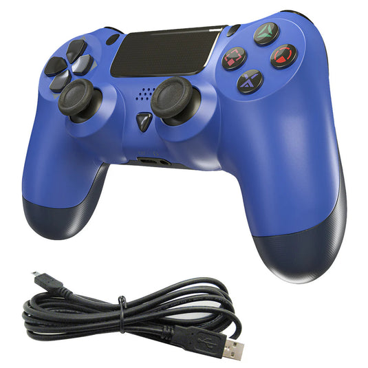 XYAB - Wireless Controller for PS4 with Touchpad, Vibration - Reactive - Blue
