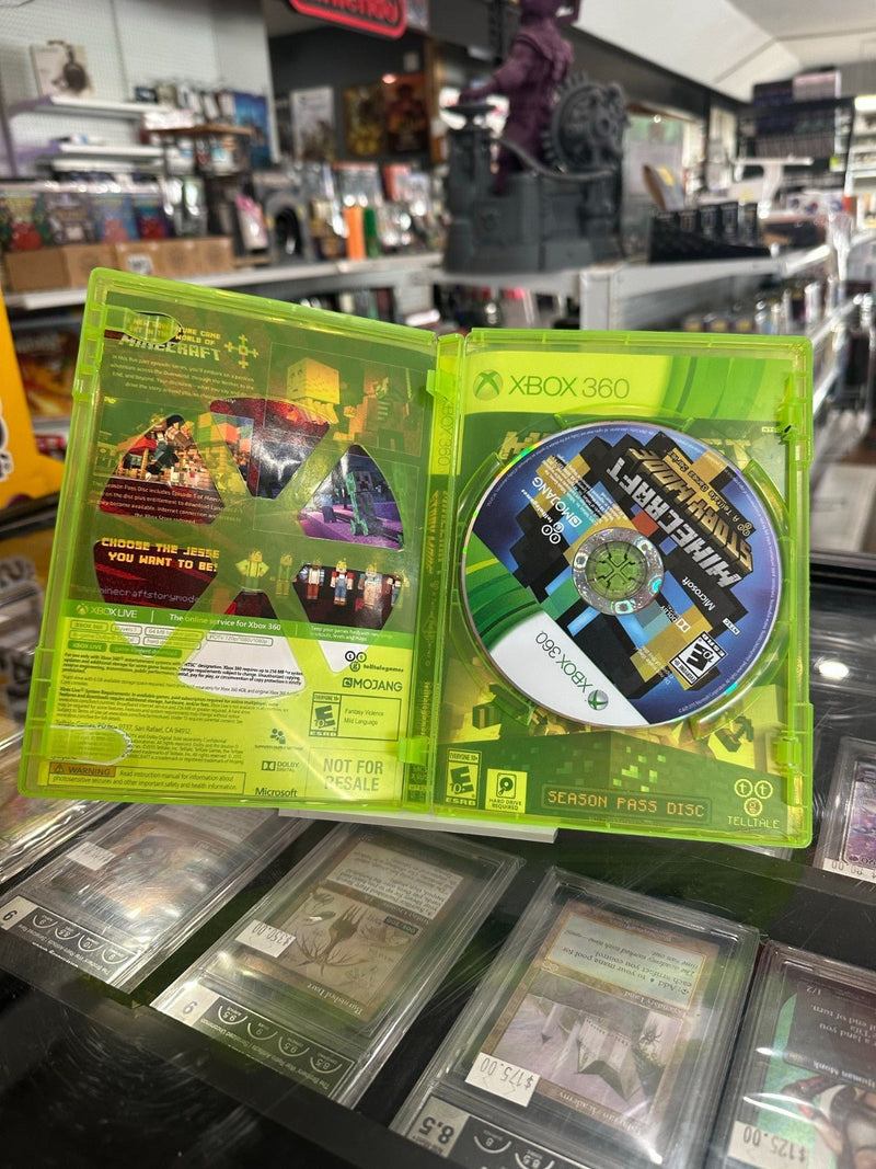 Load image into Gallery viewer, Minecraft: Story Mode Season Pass Disc ( Xbox 360, 2015) No Manual - Acceptable - Cobbco
