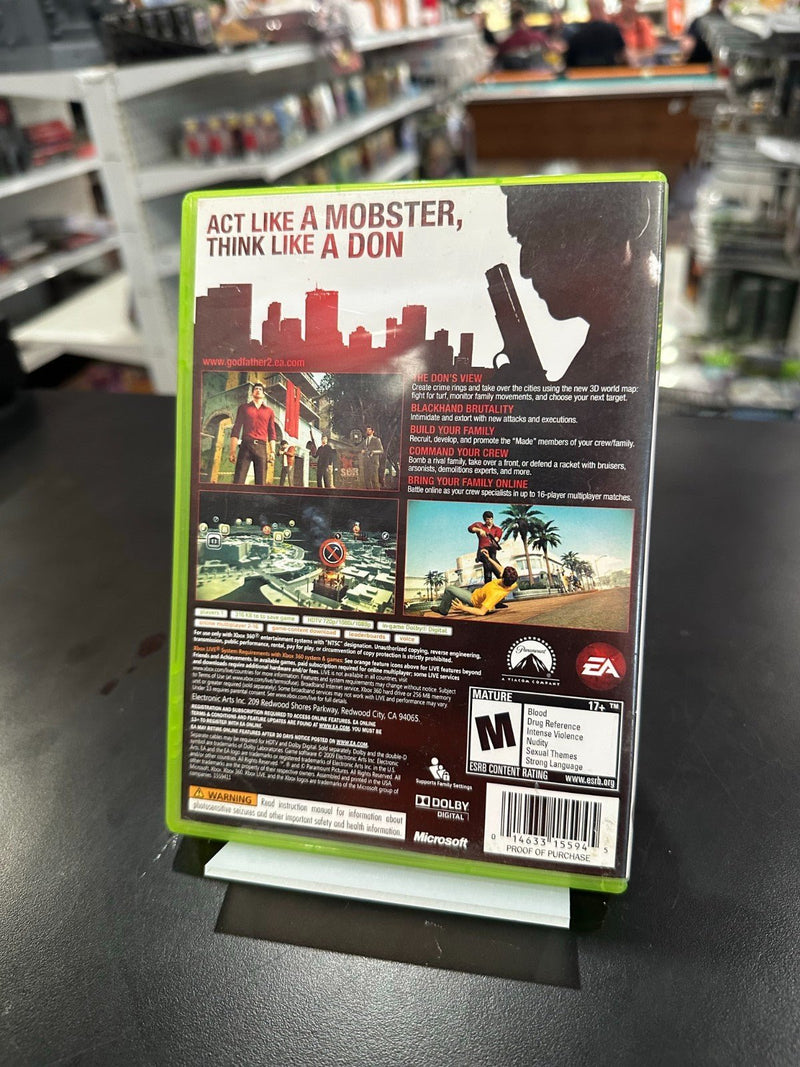 Load image into Gallery viewer, Godfather 2 - Microsoft Xbox 360 - CIB - Good Condition - Cobbco
