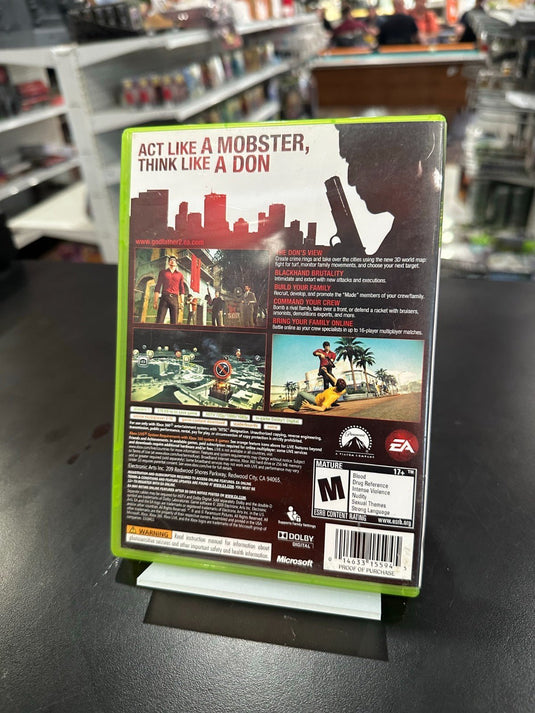 Godfather 2 - Microsoft Xbox 360 - CIB - Good Condition - Cobbco