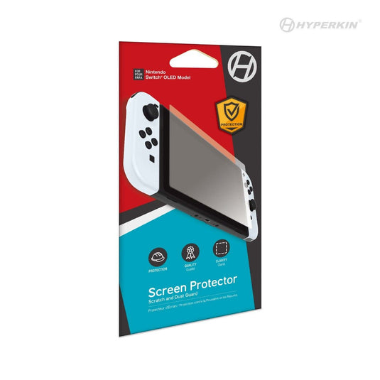 Nintendo Switch OLED Screen Protector - Scratch and Dust Guard - Hyperkin - Cobbco