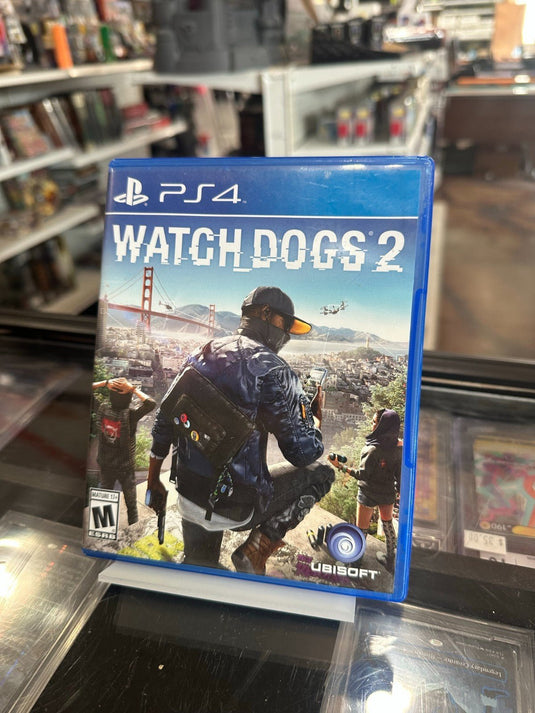 Watch Dogs 2 PlayStation 4 PS4 - No Manuals - Good Condition - Cobbco