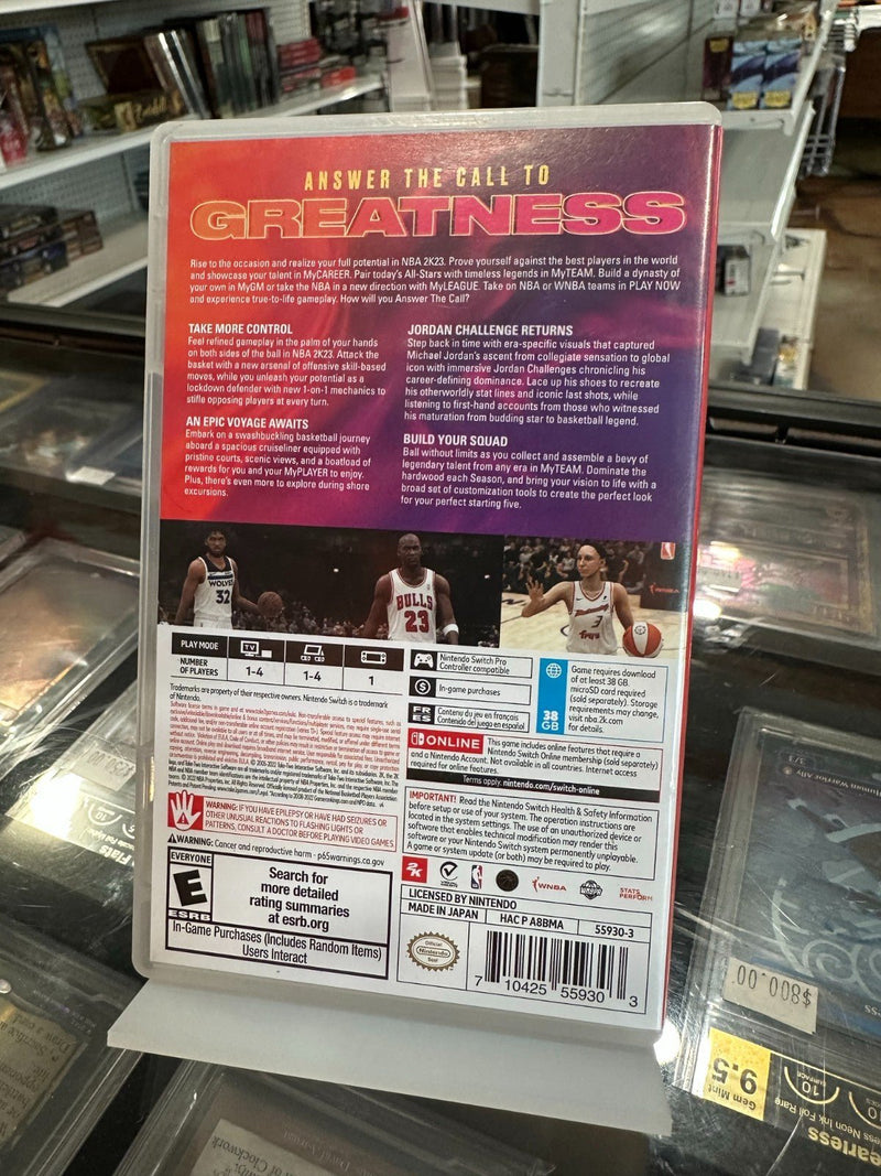 Load image into Gallery viewer, NBA 2K23 - Nintendo Switch - Good Condition - Cobbco
