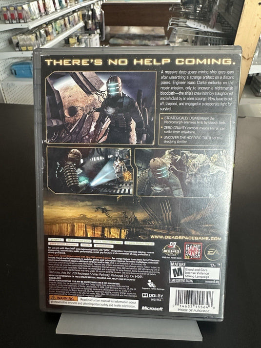 Dead Space Xbox 360 Platimnum Hits Complete CIB Good Condition - Cobbco