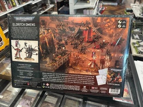Warhammer 40K Eldritch Omens OOP Battle Box Aeldari Chaos Space Marines NIB - Cobbco